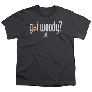 เสื้อยืด พิมพ์ลายการ์ตูน Woody Woodpecker Got Woody สําหรับเด็ก_03