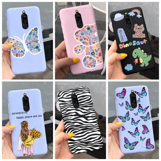 เคสโทรศัพท์มือถือแบบนิ่ม ผิวด้าน ลายการ์ตูน สําหรับ Xiaomi Redmi8 A 8 Case Redmi 8A 8