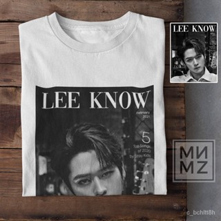 【Lowest price】STRAY KIDS LEE KNOW graphic shirt tshirt unisex for men for women Tee Round Neck  T Sh_09