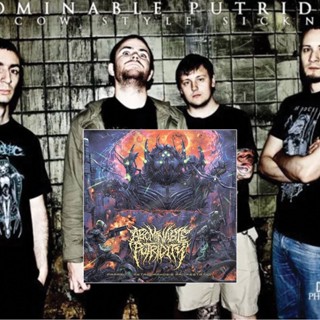 โปสเตอร์สิ่งทอ ลาย Abominable PUTRIDITY