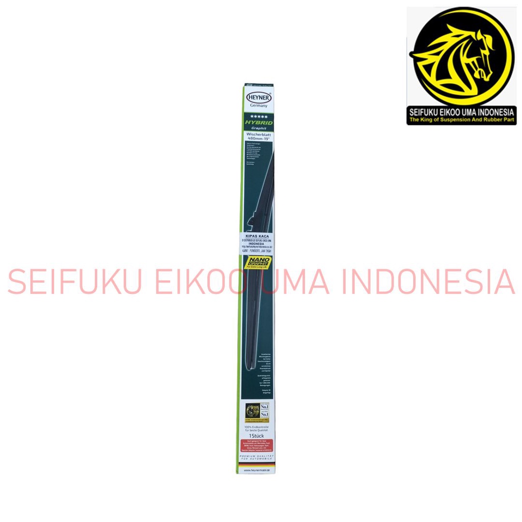 WIPER BLADE 19 INCH HYBRID NANO GRAPHIC "HEYNER GERMANY"
