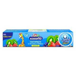 โคโดโมยาสีฟันเจล รสบับเบิ้ลฟรุ๊ต 40ก.KODOMO TOOTHPASTE GEL BUBBLE FRUIT 40 G.