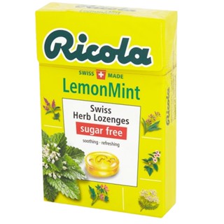 ริโคลาลูกอมเลมอนมิ้นต์ MINT 40ก.RICOLA LEMON40 G.