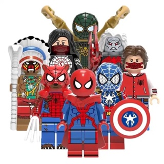 ฟิกเกอร์การ์ตูนซุปเปอร์ฮีโร่ สไปเดอร์แมน Peter Knull ABS ขนา…