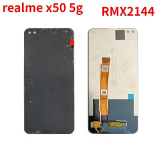 แผงหน้าจอสัมผัสดิจิทัล LCD 6.57 นิ้ว สําหรับ realme x50 5G realme x50 RMX2144