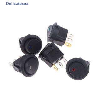 [Delicatesea] สวิตช์เปิด ปิด ไฟ LED 20A 12V DC กันน้ํา สําหรับรถยนต์ เรือ