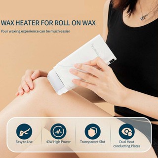 40W Roll on Depilatory Hot Wax Warmer Rollers Electric Hair Removal Machine