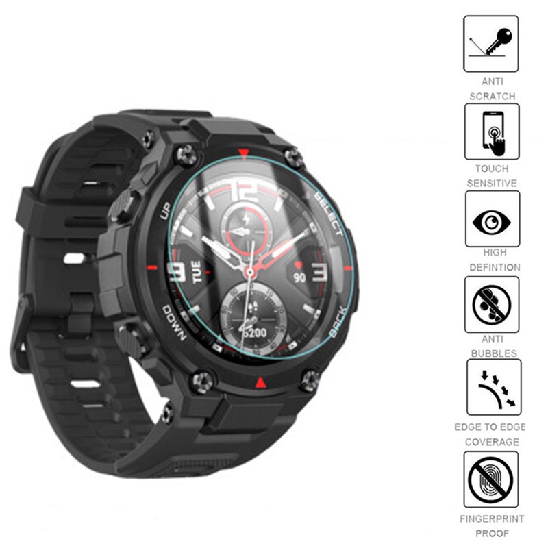 ฟิล์มกระจกนิรภัยกันรอยหน้าจอ 2.5D สําหรับ SmartWatch เส้นผ่าศูนย์กลางกลม ขนาด 31 32 33 34 35 36 37 38 39 40 42 มม.