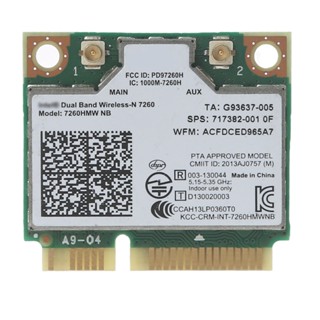 R* การ์ด WiFi PCI-E ขนาดเล็ก สําหรับแล็ปท็อป Hp 717382-001 สําหรับ Wireless-N 7260HM