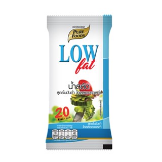 เพียวฟู้ดส์ LOW น้ำสลัดไขมันต่ำ70กPURE FOODSFAT LOW CHOLESTERAL70G/PACK