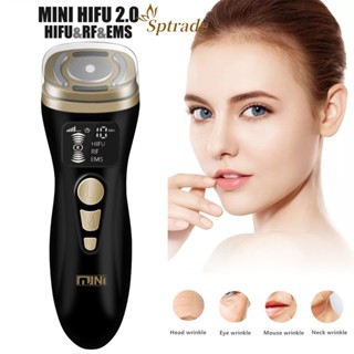 เครื่องนวดหน้า ความถี่วิทยุ 2.0 Mini HIFU EMS ช่วยยกกระชับผิว ลดริ้วรอยหย่อนคล้อย