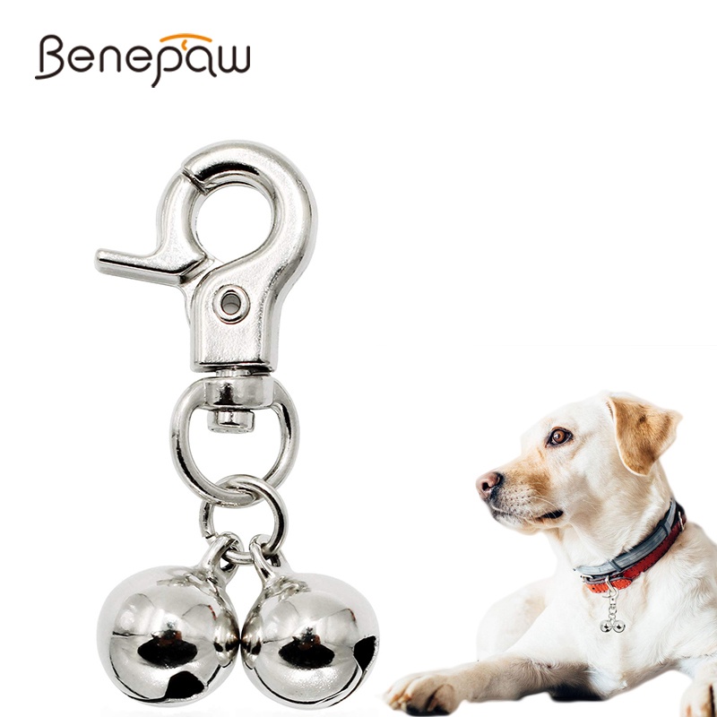 Benepaw กระดิ่ง สเตนเลส สําหรับสัตว์เลี้ยง สุนัข แมว