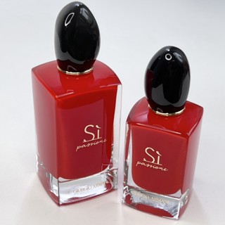 Armani Love perfume Red Yellow si น้ําหอมผู้หญิง กลิ่นดอกไม้และผลไม้ กลิ่นหอมสดชื่น 50 / 100 มล.