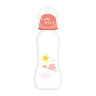 คิวท์แอนด์แคร์ขวดนมทรงบู๊ทพีพี P 8ออนซ์CUTE AND CARE BABY PEANUTBOTTLE PP P 8OZ