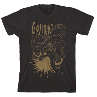 GILDAN Qiuy5 {พร้อมส่ง เสื้อยืดแขนสั้น พิมพ์ลาย Gojira Band Sun Swallower พลัสไซซ์ ของขวัญวันเกิด สําหรับผู้ชาย XS-6XL