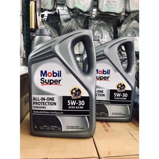 Mobil น้ำมันเครื่อง โมบิล ดีเซล Super 3000 Diesel SAE 5W-30 สังเคราะห์แท้ 100% ขนาด 7 ลิตร เกรด 10,000 กม