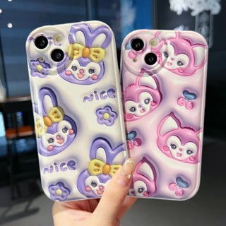 พร้อมส่ง ใหม่ เคสป้องกันโทรศัพท์มือถือ แบบนิ่ม ลายการ์ตูนกระต่าย สําหรับ Apple Iphone 14promax 7plus 8plus xs xr xsmax 13 13ProMax 11 12 XSM 11promax