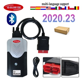 เครื่องสแกนเนอร์ VD150E CDP VCI TCS บลูทูธ สําหรับรถยนต์ รถบรรทุก TNESF DELPHIS ORPDC Obd2 2022