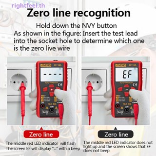 Rightfeel.th ANENG M118A มัลติมิเตอร์ดิจิทัล AC/DC ขนาดเล็ก แบบพกพา RMS
 ใหม่