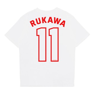 PUTIH Kizaru T-Shirt | Anime T-Shirts | Number Series RUKAWA 11th | Slam Dunk | White_09