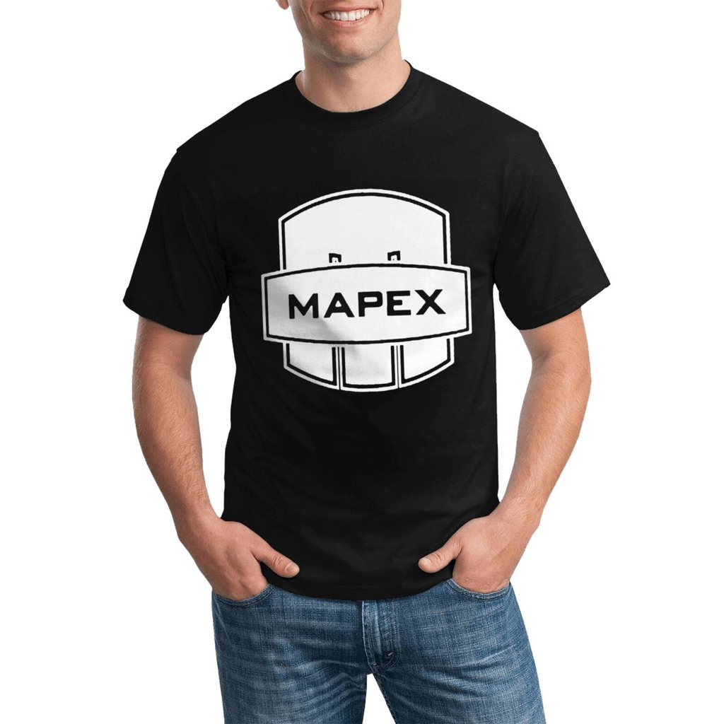 เสื้อยืดลําลอง พิมพ์ลายโลโก้ Mapex Drum Icon แฟชั่นฤดูร้อน สําหรับผู้ชาย และผู้หญิง_05