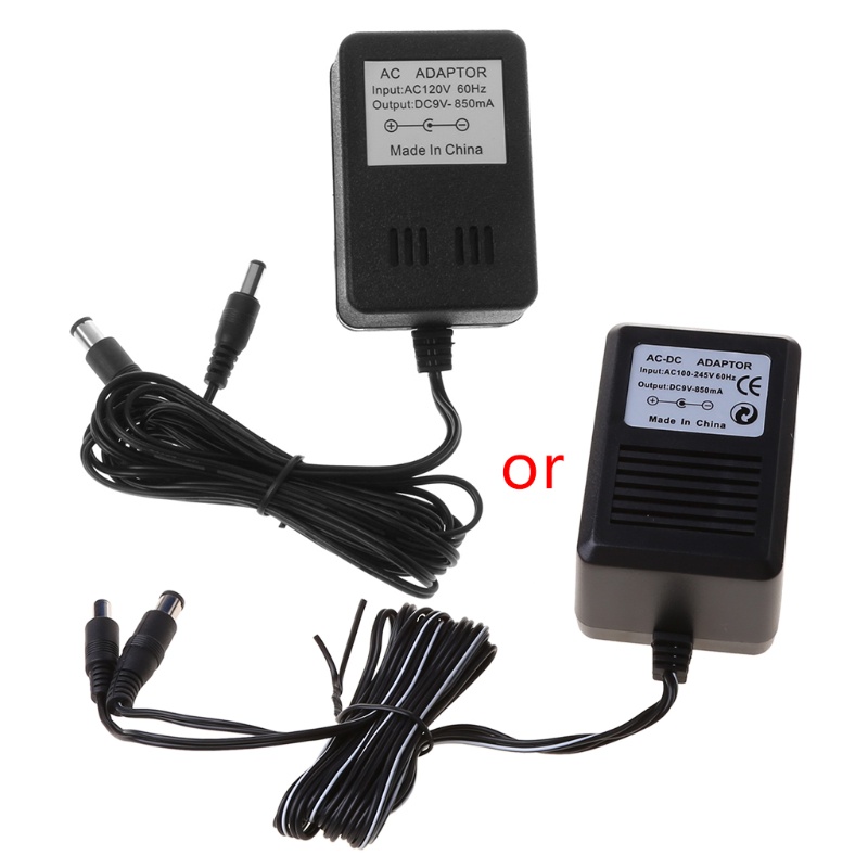 Moon 9V AC สําหรับ DC Adapter Power Supply Charger สําหรับ NES Super SNES Genesis 1 US Plug