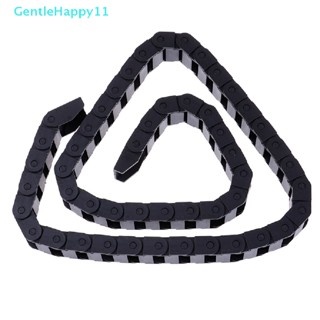 Gentlehappy สายโซ่พลาสติก สีดํา 10x20 มม. สําหรับเราเตอร์ CNC