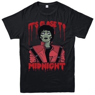 เสื้อยืด พิมพ์ลาย Zombie Michael Thriller Mj Michael Jackson Pop แฟชั่นสําหรับผู้ชายS-5XL