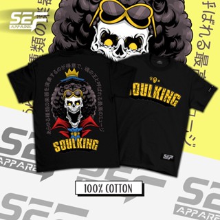 SEF Clothing Ghost Slayer SOUL KING Apparel Anime Series Batch bROOK BLACK T-shirts For MenCottonNew_08