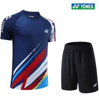 Yonex เสื้อยืด แขนสั้น แห้งเร็ว สําหรับออกกําลังกาย ตกปลา แบดมินตัน วิ่ง