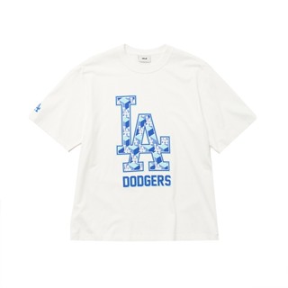 MLB เสื้อยืด Unisex รุ่น 3ATSM0333 07WHS - สีขาว