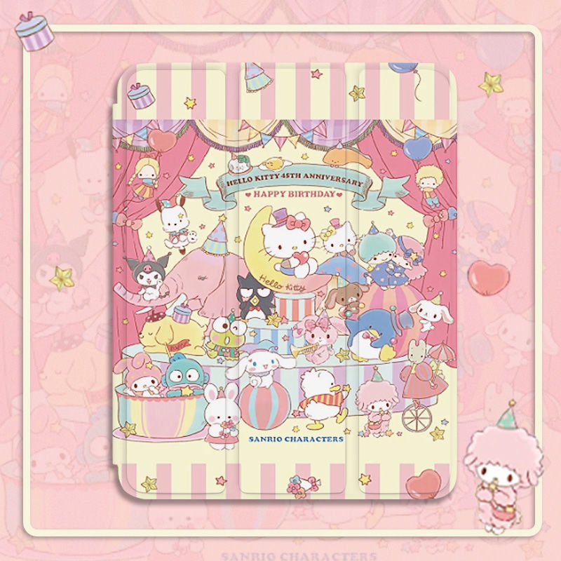 ✨พร้อมส่ง✨การ์ตูนน่ารัก เคส for iPad 10.2 Gen8 9 2021 เคสไอแพด2020 Air4 10.9 11pro Case ไอแพด ใส่ปาก