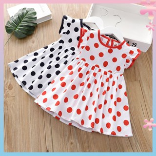 Pure Cotton impulse childrens clothing girls dress 2023 new childrens short sleeve summer Western style Korean style girls dress