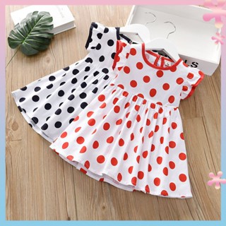 Pure Cotton impulse childrens clothing girls dress 2023 new childrens short sleeve summer Western style Korean style girls dress