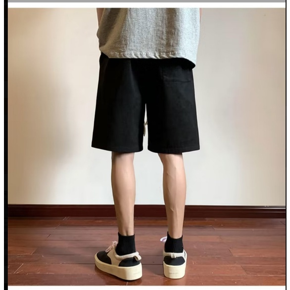 กางเกงขาสั้นลําลอง ขากว้าง ทรงหลวม ขนาดใหญ่ สําหรับผู้ชาย ไซซ์ M – 8XL ราคา ถูกที่สุด ดีลบีเคเค แกลเลอรีภาพที่ 6