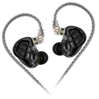 Kz ZAR HiFi หูฟังอินเอียร์ แบบมีสาย เทคโนโลยีไฮบริด 7BA+1DD IEM พร้อมไมโครโฟน เบส สําหรับโทรศัพท์มือถือ