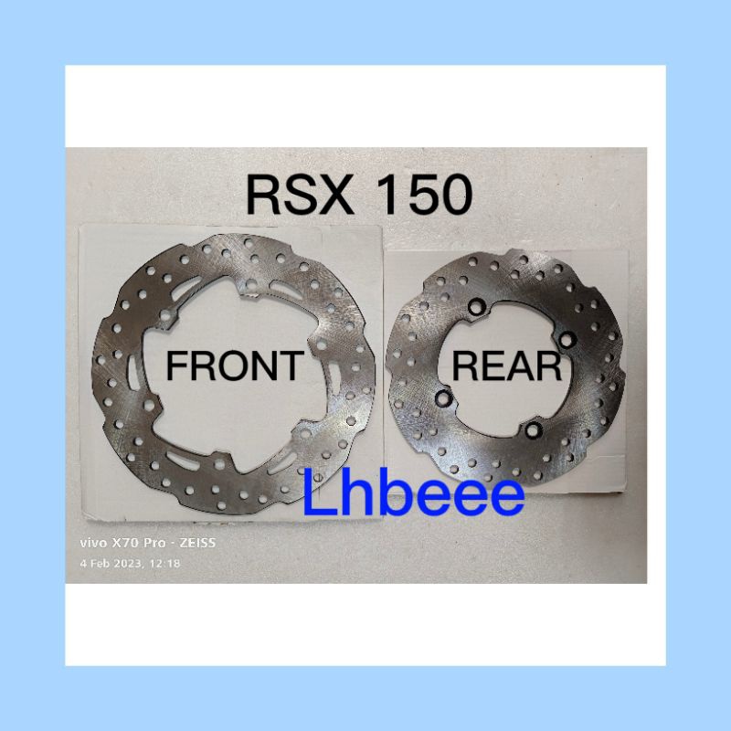 RSX 150 แผ่นหน้า/หลัง RSX150