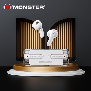 Hifi MONSTER XKT08 หูฟังบลูทูธไร้สาย สัมผัสอัจฉริยะ ความล่าช้าต่ํา พร้อมไมโครโฟน กันน้ํา สําหรับเล่นเกม