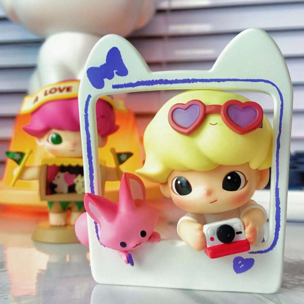 ของแท้POPMART Dimoo ชุดกล่องสุ่ม ตุ๊กตาฟิกเกอร์ POPMART DIMOO Dating ...