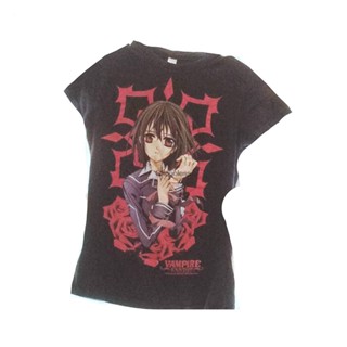 oversize T-shirt เสื้อยืดแขนสั้นลําลอง พิมพ์ลาย Vampire Knight DD0541 สําหรับผู้ชาย และผู้หญิง S-5XL