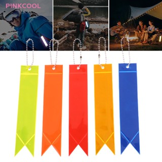 Pinkcool จี้เทปสะท้อนแสง PVC กันน้ํา เรืองแสงในที่มืด สําหรับห้อยกระเป๋า