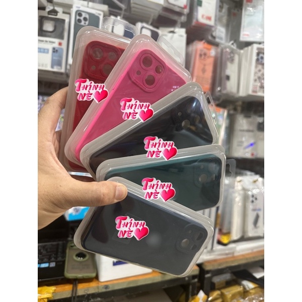 เคส iPhone 13mini ยืดหยุ่นกันคราบ