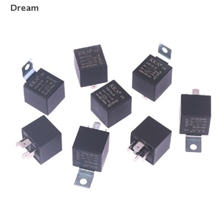 &lt;Dream&gt; รีเลย์รถยนต์ 4/5Pin DC 12V/24V สําหรับไฟหน้า เครื่องปรับอากาศลดราคา