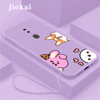 เคส OPPO F11 A9X เคสโทรศัพท์ ซิลิโคน กันกระแทก ดีไซน์ใหม่ น่ารัก สามโพรบ เคสป้องกัน