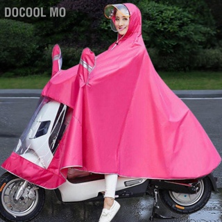 Docool Mo เสื้อกันฝนรถจักรยานยนต์ขี่จักรยาน Rain Poncho กันน้ำ Scooter Capes สำหรับผู้ชายผู้หญิง