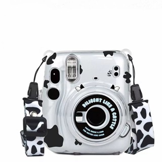 เคสกระเป๋าคริสตัลใส พร้อมสายคล้อง สําหรับ Instax Mini 11