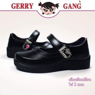 รองเท้านักเรียนหญิง Gerrygang 💎รุ่นไดมอนด์💎หมุนเปลี่ยนหน้าได้2แบบ💥พร้อมส่ง💥