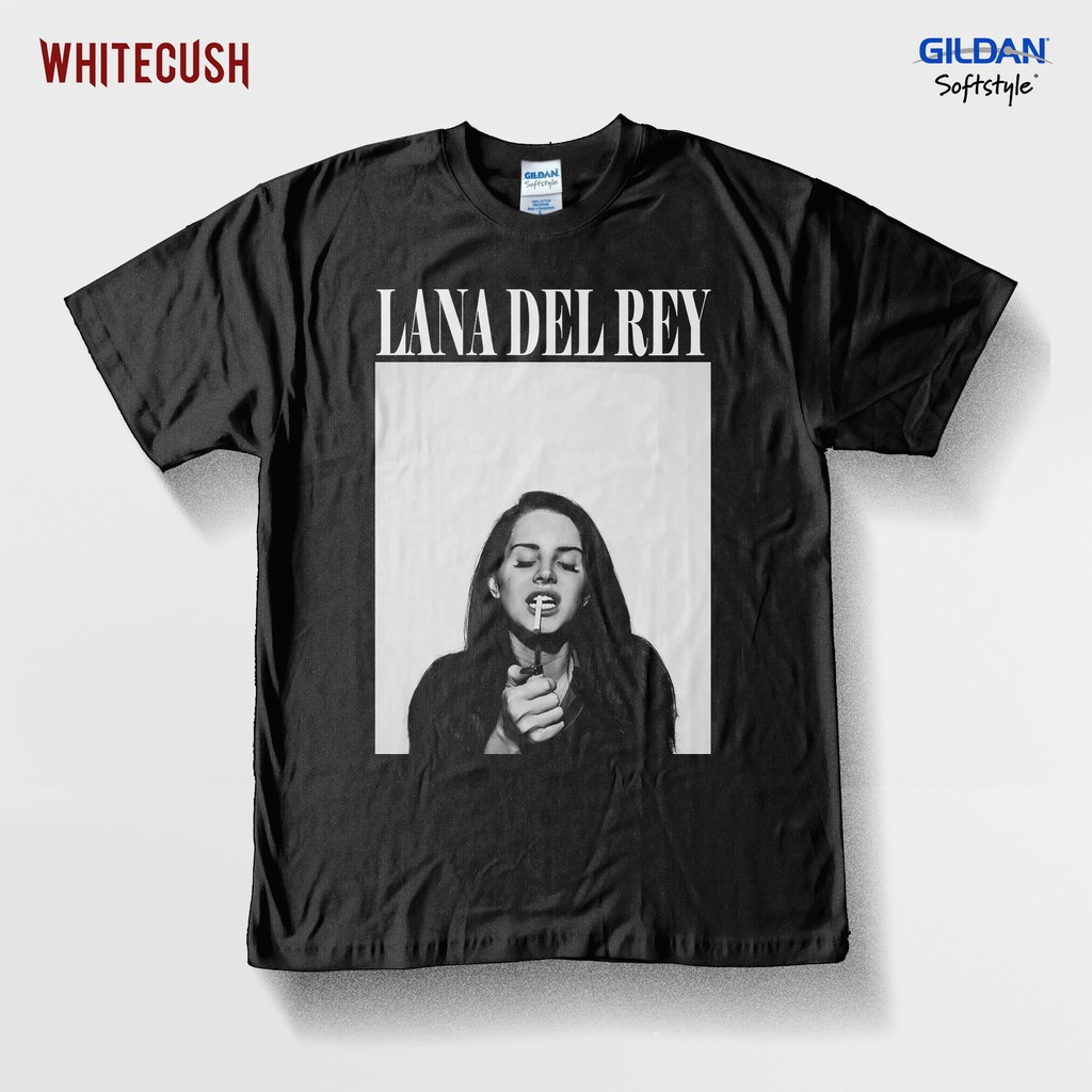 เสื้อยืด Lana DEL REY MERCHANDISE VINTAGE โดย WHITECUSH