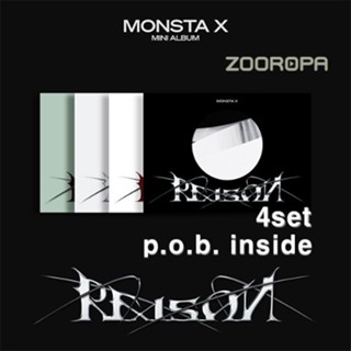 [ZOOROPA] MONSTA X 12th Mini Album REASON (+ P.O.B)