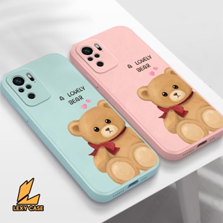 เคสโทรศัพท์มือถือ ซิลิโคน ลายหมี โบว์สีแดง สําหรับ OPPO A5S A12 A15 A16 A16E A16K A17 A57 2022 A54 A55 A53 A3S A11K A31 A36 A52 A92 A94 A93 A37 F1S RENO 4 RENO 7 เคสโทรศัพท์มือถือ แบบนิ่ม สําหรับ Oppo Softcase Pro